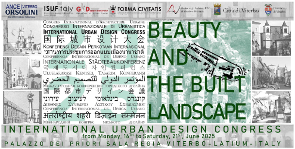 A Viterbo il Festival dell’Urbanistica “Beauty and the built landscape