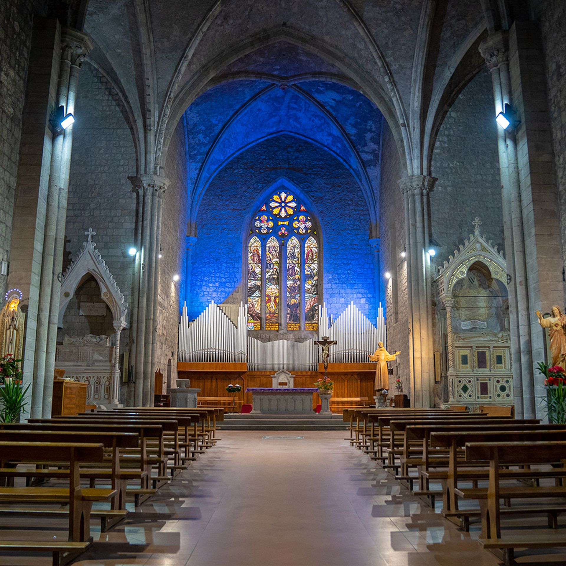 L’immagine di San Giovanni Battista torna a risplendere nella Basilica di San Francesco