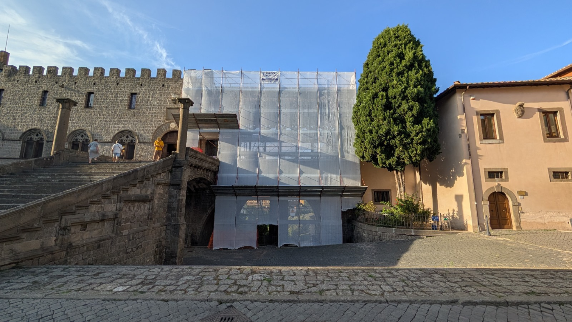 Inizia il restauro della Loggia dei Papi