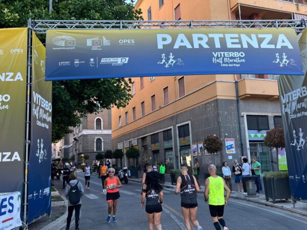 La prima Mezza Maratona nella Città dei Papi