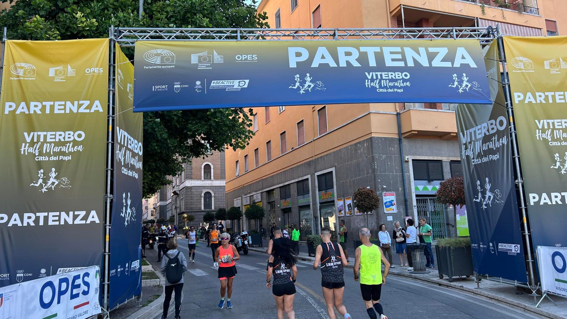 La prima Mezza Maratona nella Città dei Papi