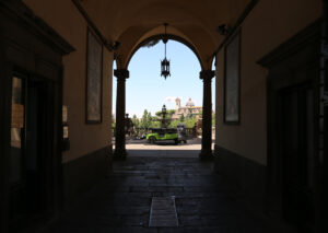 Loggia interna di Palazzo dei Priori, Viterbo