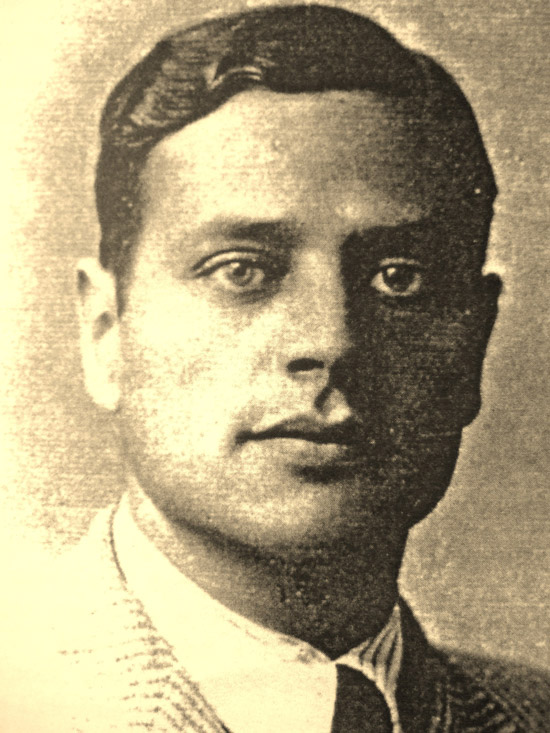 Mariano Buratti in una foto d'epoca