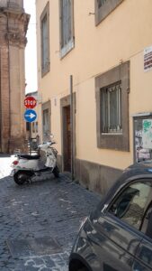 Via delle Caprarecce, centro storico di Viterbo