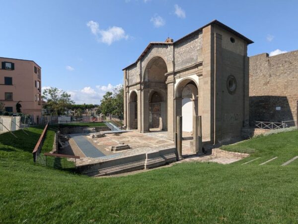 Viterbo, tornano alla luce gli affreschi della Cappella Mariana nell’ex chiesa delle Fortezze