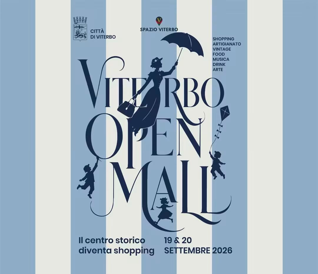 La locandina di Viterbo Open Mall, 19 e 20 settembre