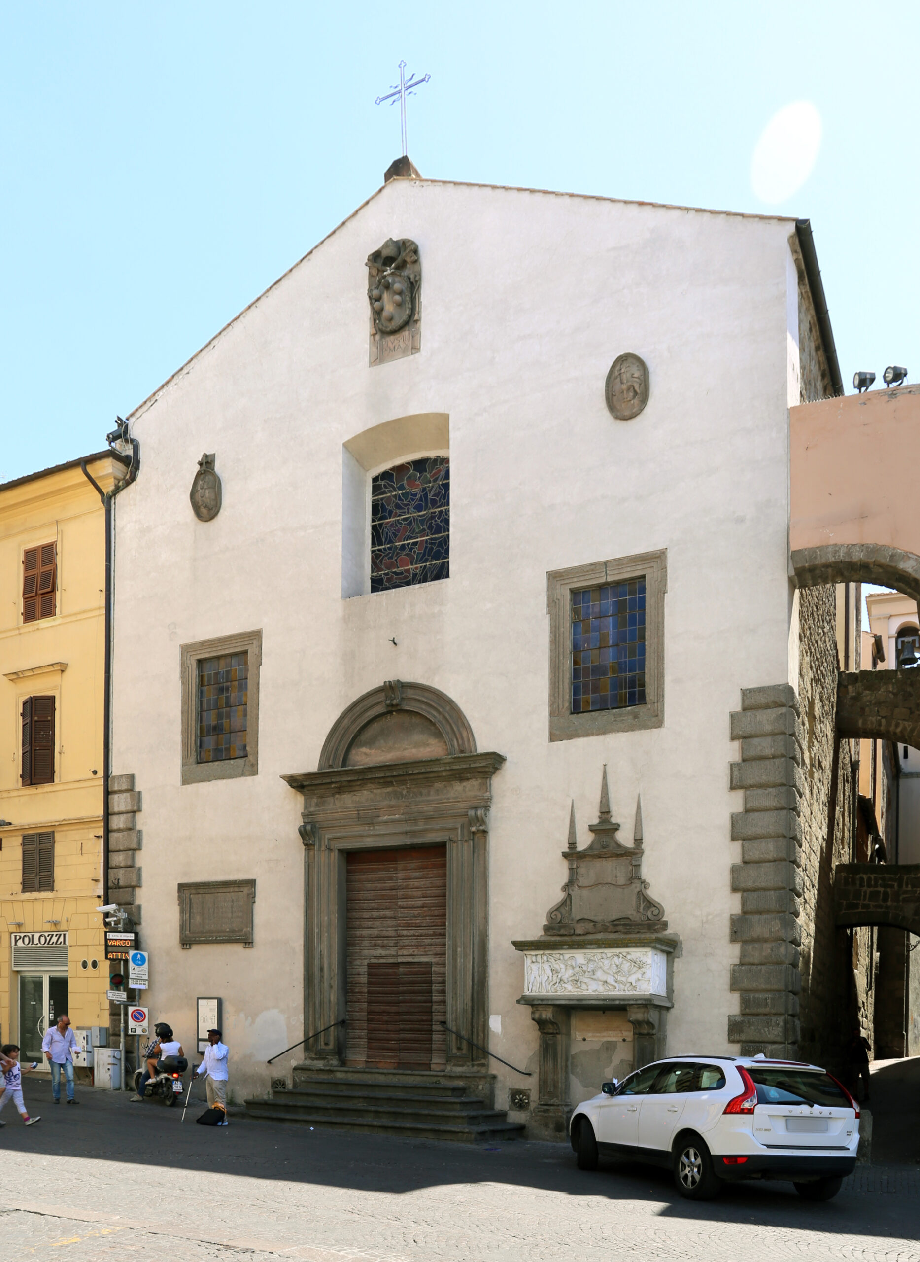 Chiesa di Sant Angelo in Spatha, Viterbo. Foto: Sailko, CC BY 3.0, via Wikimedia Commons