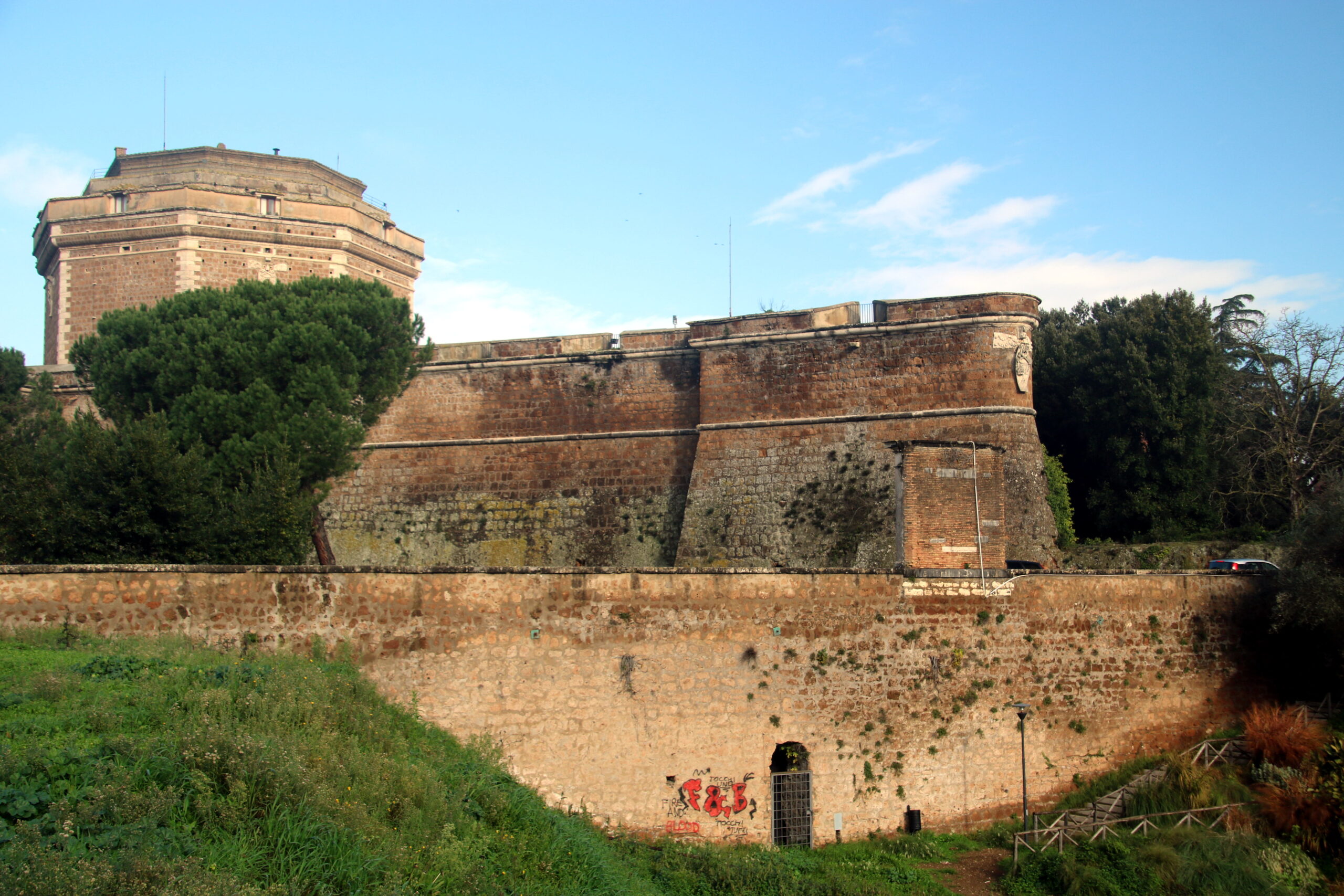 Il Forte Sangallo di Civita Castellana, vista esterna