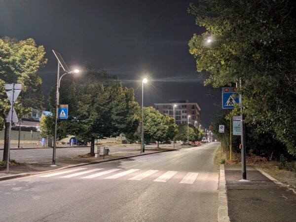 Al Riello e al Sacrario i primi attraversamenti pedonali con luce dedicata e pulsante
