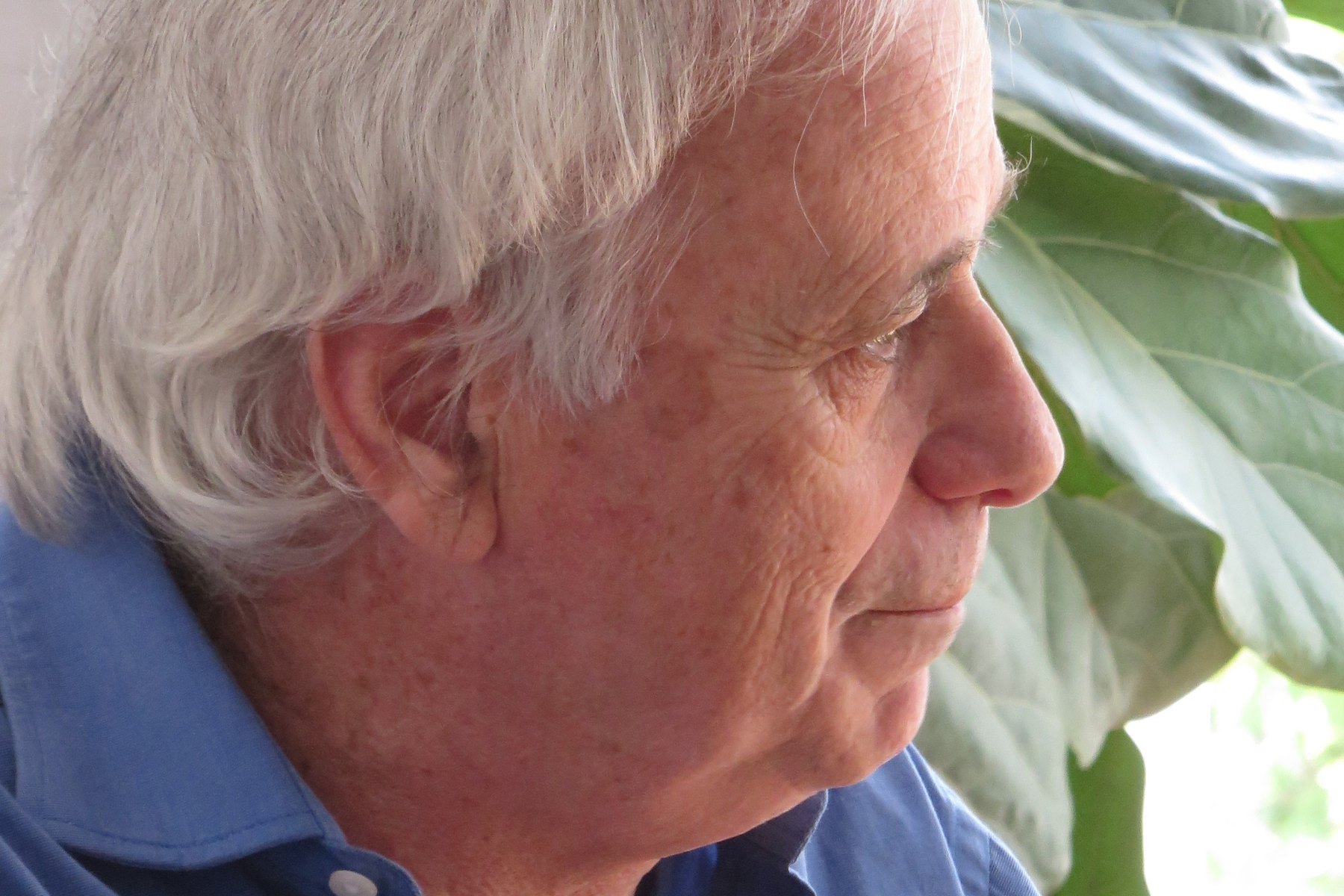 Lo storico israeliano Ilan Pappé, di profilo