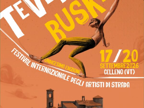 Teverina Buskers, dal 17 al 20 settembre Celleno diventa il borgo degli artisti di strada
