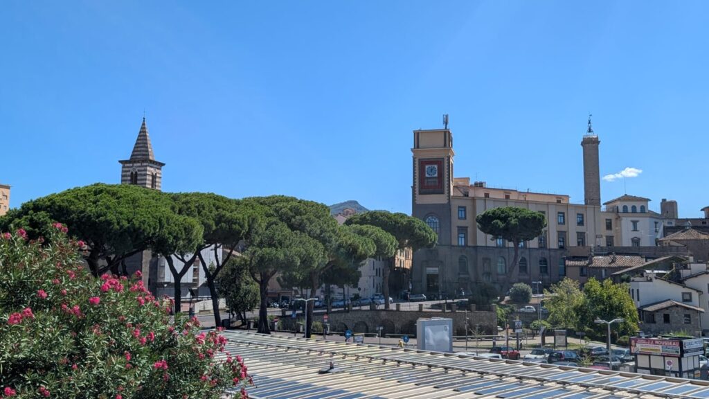 Il palazzo delle Poste di Viterbo oggi