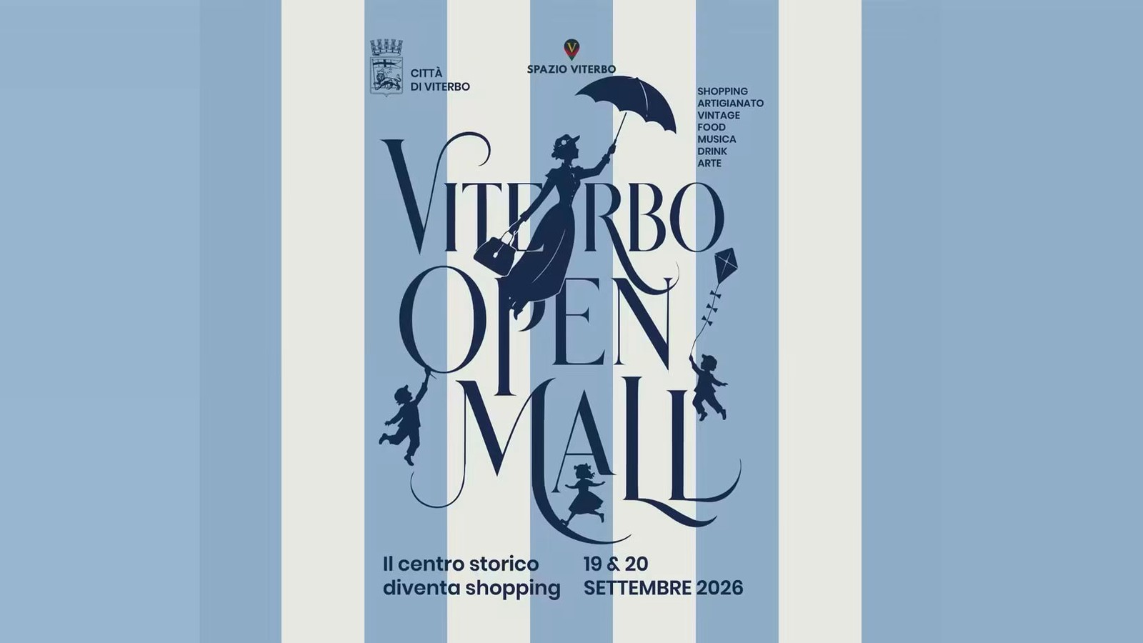 La locandina di Viterbo Open Mall, 19 e 20 settembre 2026