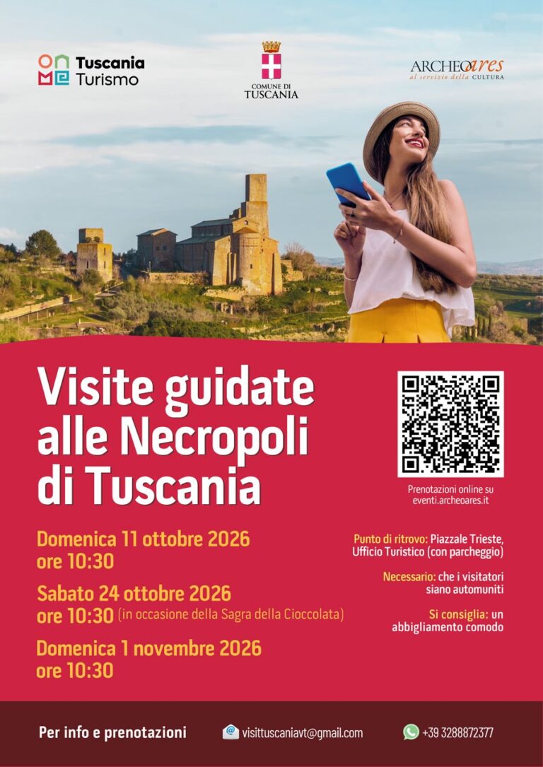 Visite guidate alle necropoli etrusche di Tuscania