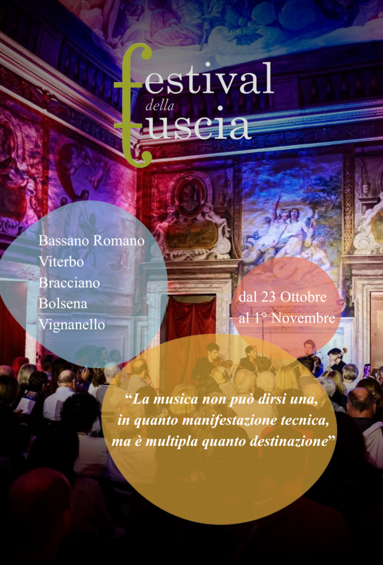 Festival della Tuscia 2026 al via: concerto inaugurale «Sud e Magia» a Villa Giustiniani