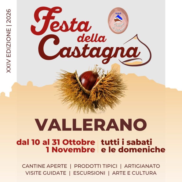 Festa della Castagna di Vallerano, 24ª edizione