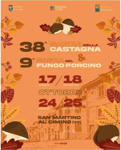 Sagra della Castagna e del Fungo Porcino a San Martino al Cimino